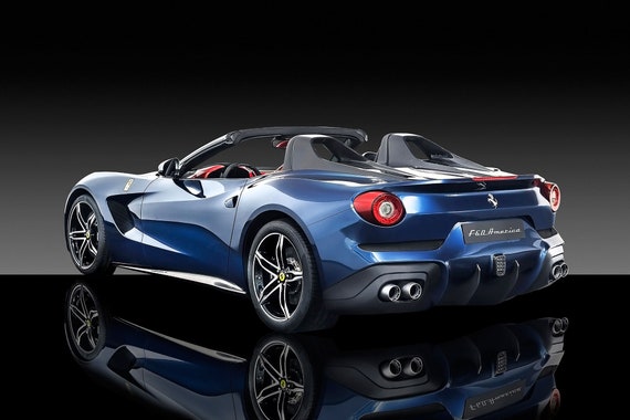 Ferrari F60 America Canvas Wall Art Print Photo 233 Etsy