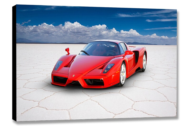 Ferrari Enzo Canvas Print Photo image 3