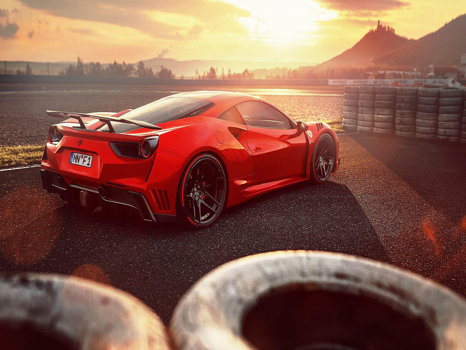 Ferrari 488 GTB Black