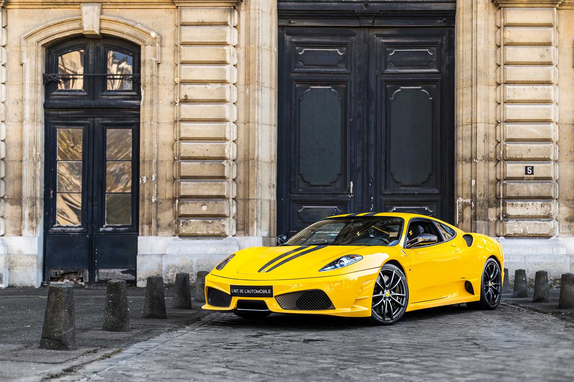 Ferrari 430 Scuderia - Premium High Gloss Art Print Poster. (336P