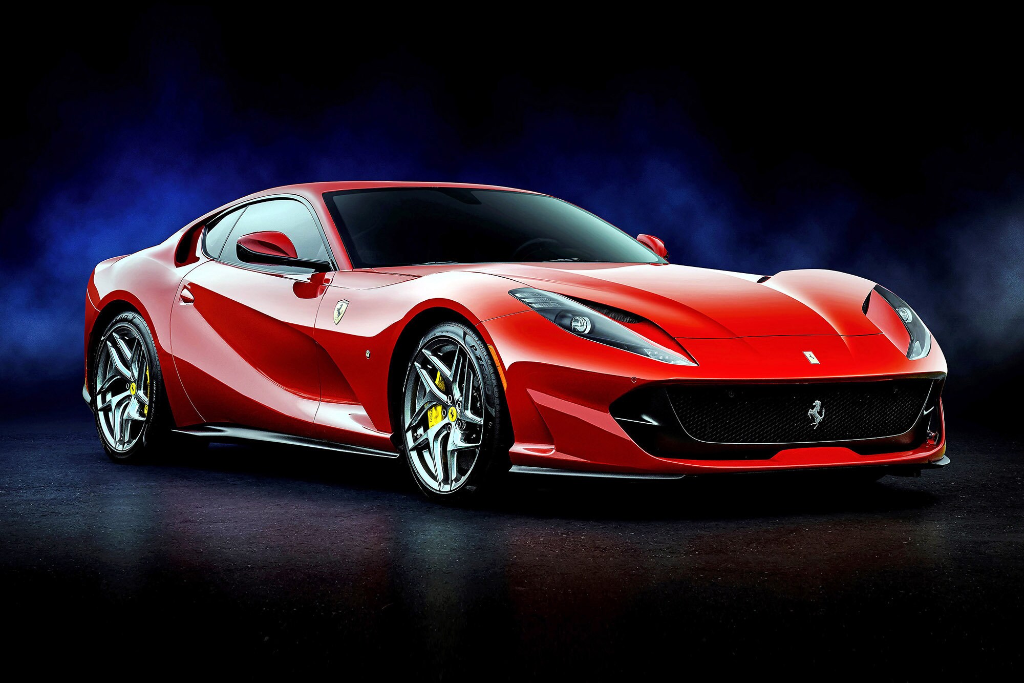 Ferrari 812 Superfast - Premium High Gloss Art Print Poster. (822P