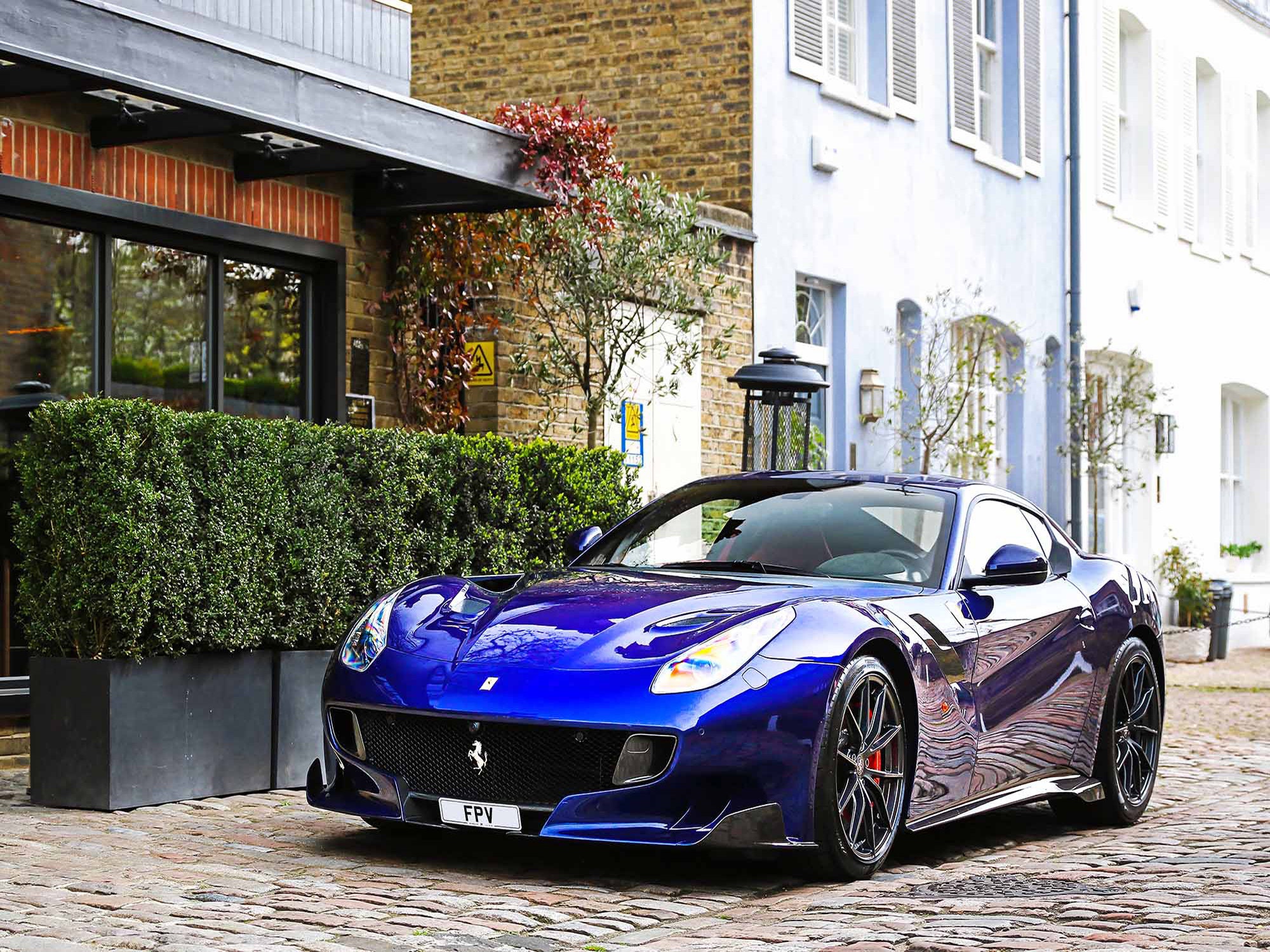 Xotiks Ferrari F12 Berlinetta - Fine Art Giclee Canvas Print Wall Art.  Professional gallery wrap style and ready to hang Photo on Canvas Gallery  Wrap