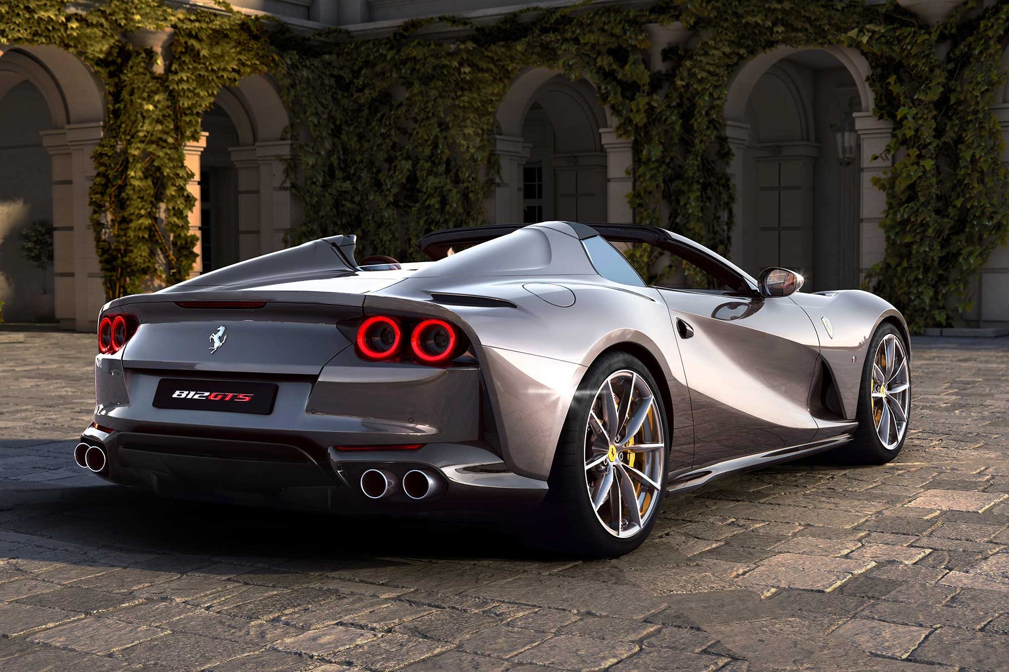 Ferrari 812 GTS - Premium High Gloss Art Print Poster. (232P) (24