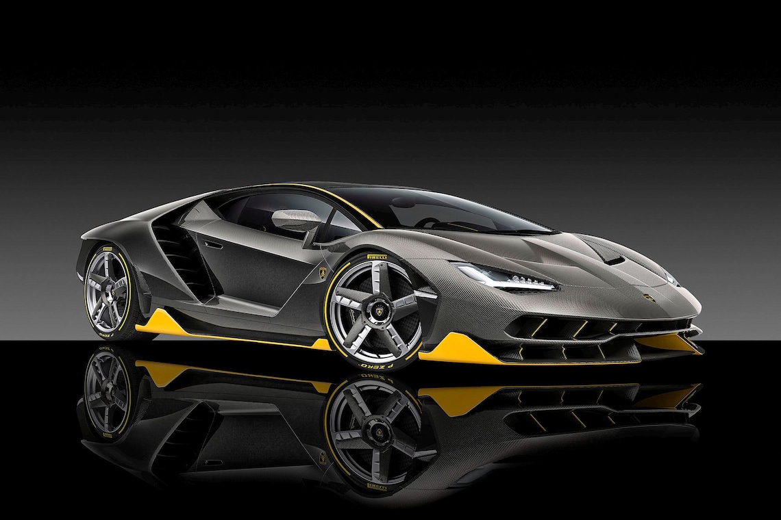 Lamborghini Centenario - Premium High Gloss Art Print Poster. (059P ...