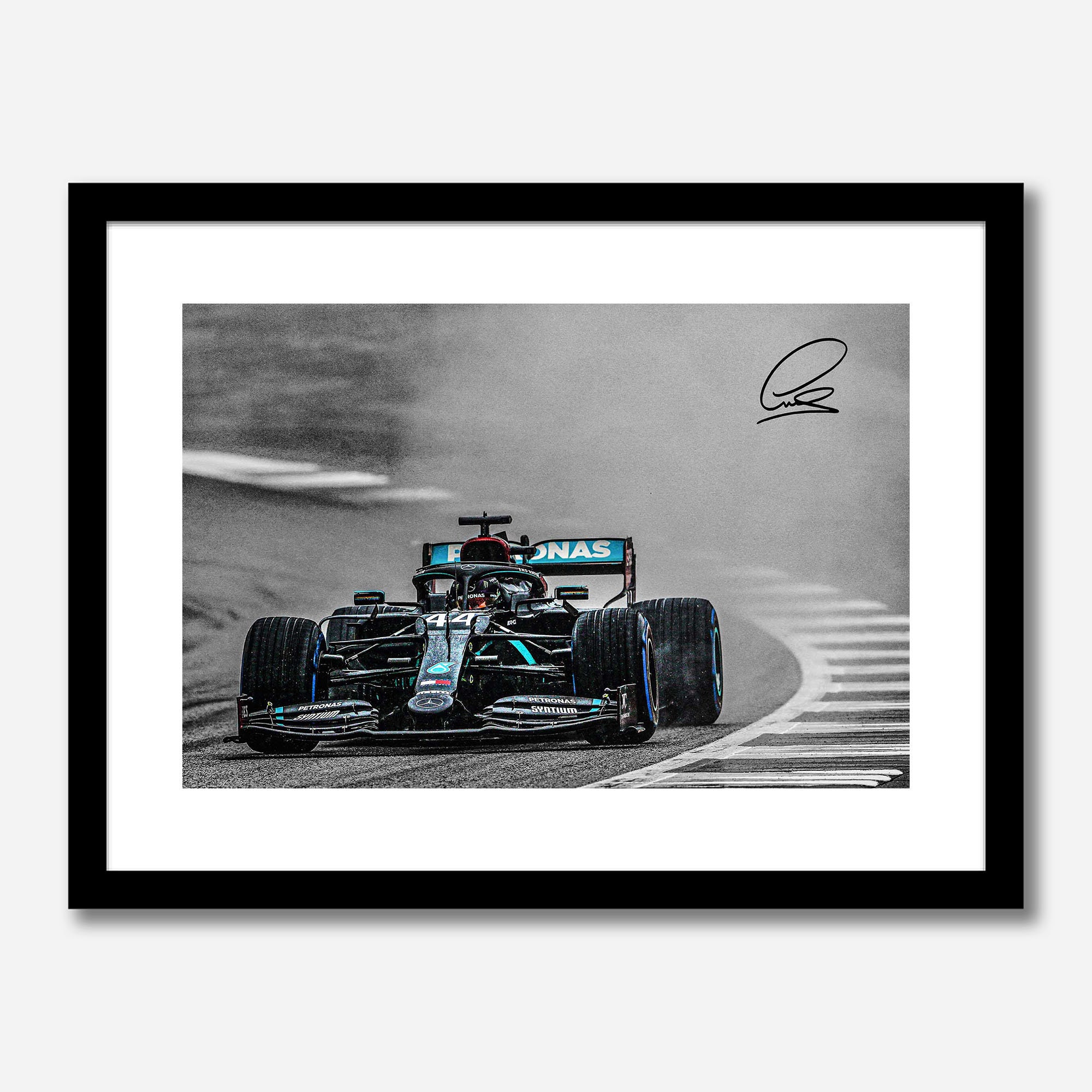 Mercedes AMG F1 Racing with Pre Printed Lewis Hamilton Etsy