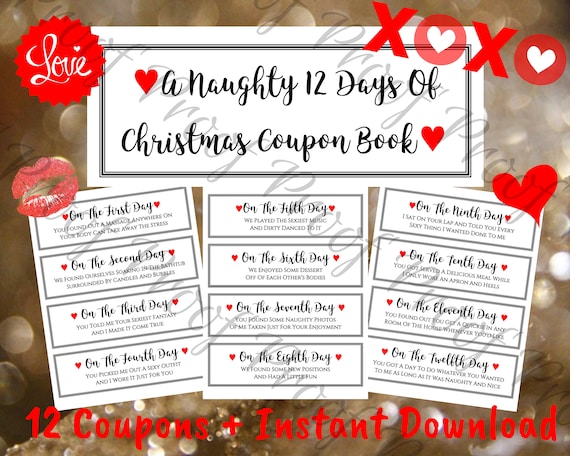 12 days of christmas ideas for boyfriend