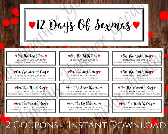 12 days of christmas ideas for boyfriend