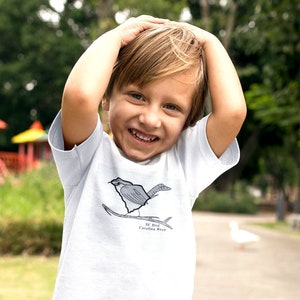 Toddler SC State Bird Wren - White T-Shirt
