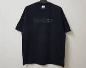 Vintage 00s THRUST sex drum rock and roll rare t shirt