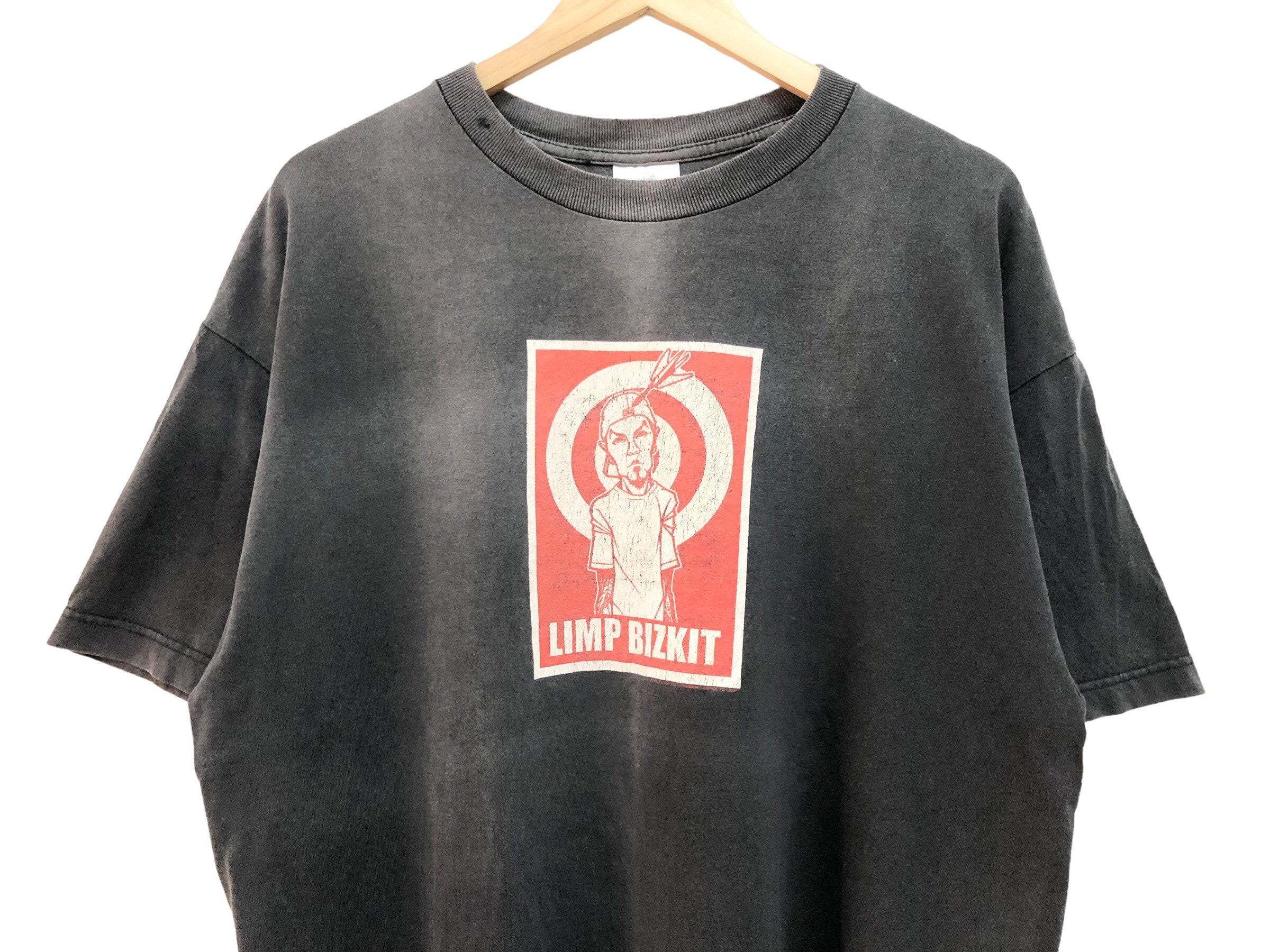 Vintage 00s LIMP BIZKIT Fred Durst Nu Rap Metal Skate Rock Band