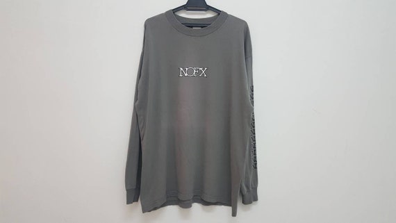 Vintage 90s NOFX Punk in Drublic Long Sleeve Made in Usa Rare Punk 