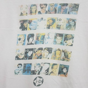 Vintage anni '80 i-D MAGAZINE moda musica arte cultura mag n.14 1983 al n.43 1986 copertina collezione t-shirt rare made in usa single stitch