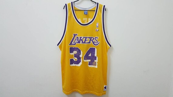 lakers 34 jersey