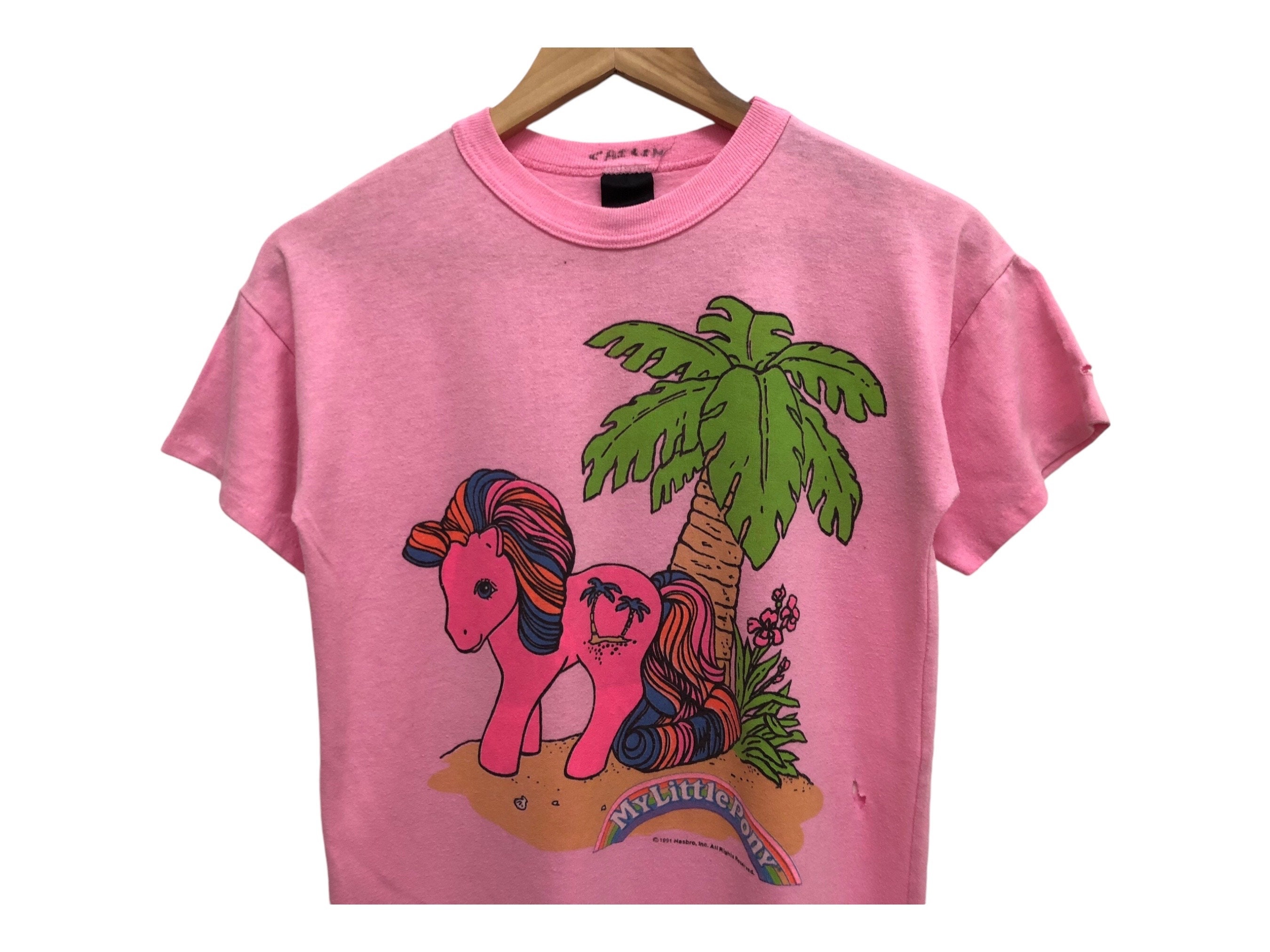 ヴィンテージ 90年代 1991 MY LITTLE PONY ハスブロ プロモ T シャツ