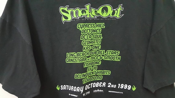 Vintage 90s 1999 CYPRESS HILL Smokeout Festival Insider Bc - Etsy
