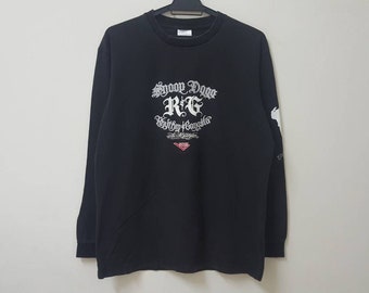 Vintage 2000's Snoop Dogg the Dogfather T Shirt Size L (W 21.5 X L