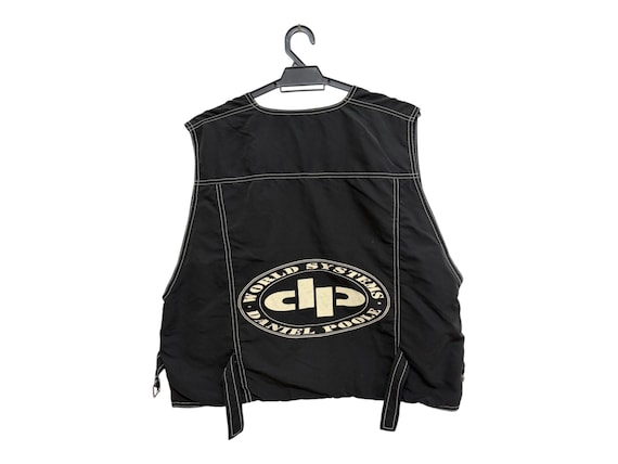 daniel poole london ベスト サイズ3 ネイビー AKIRA Vintage 90s DANIEL POOLE LONDON World System Vest Jacket House