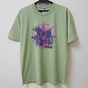 Vintage GameWorks TOP THIS TOUR seattle ontario las vegas made in usa hype dope swag style t shirt