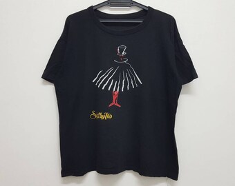 Vintage 80s Cirque Du Soleil T Shirt Ss Made in Usa L 1980s Art 