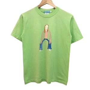 Vintage 90s 00s YOSHITOMO NARA expressionism pop art superflat art tee rare rave colour