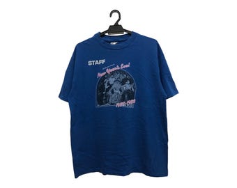 Vintage 80's Carole King 1989 Tour City Streets Concert Tee Shirt