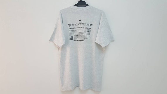投げ売り!! ヴィンテージ物!! Apple StyleWriter Tシャツ 投げ売り!! ヴィンテージ物!! Apple StyleWriter Tシャツ