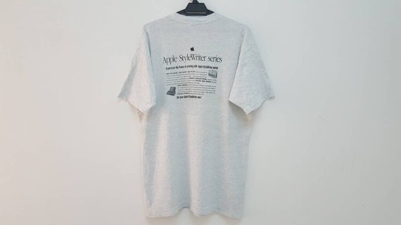 Vintage 90s APPLE Computer Stylewritter Series Promo T-shirt - Etsy