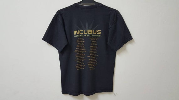 Vintage 00s 2002 INCUBUS Morning View Tour Promo Band T Shirt - Etsy