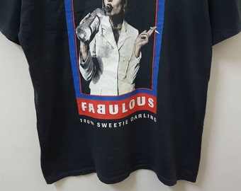 ABSOLUTELY FABULOUS 90sヴィンテージtシャツ Vintage 90s 1995 ABSOLUTELY FABULOUS British Sitcom Patsy Stone