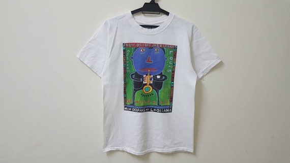Vintage 90s LOUIS ARMSTRONG New Orleans Jazz Legend Satchmo