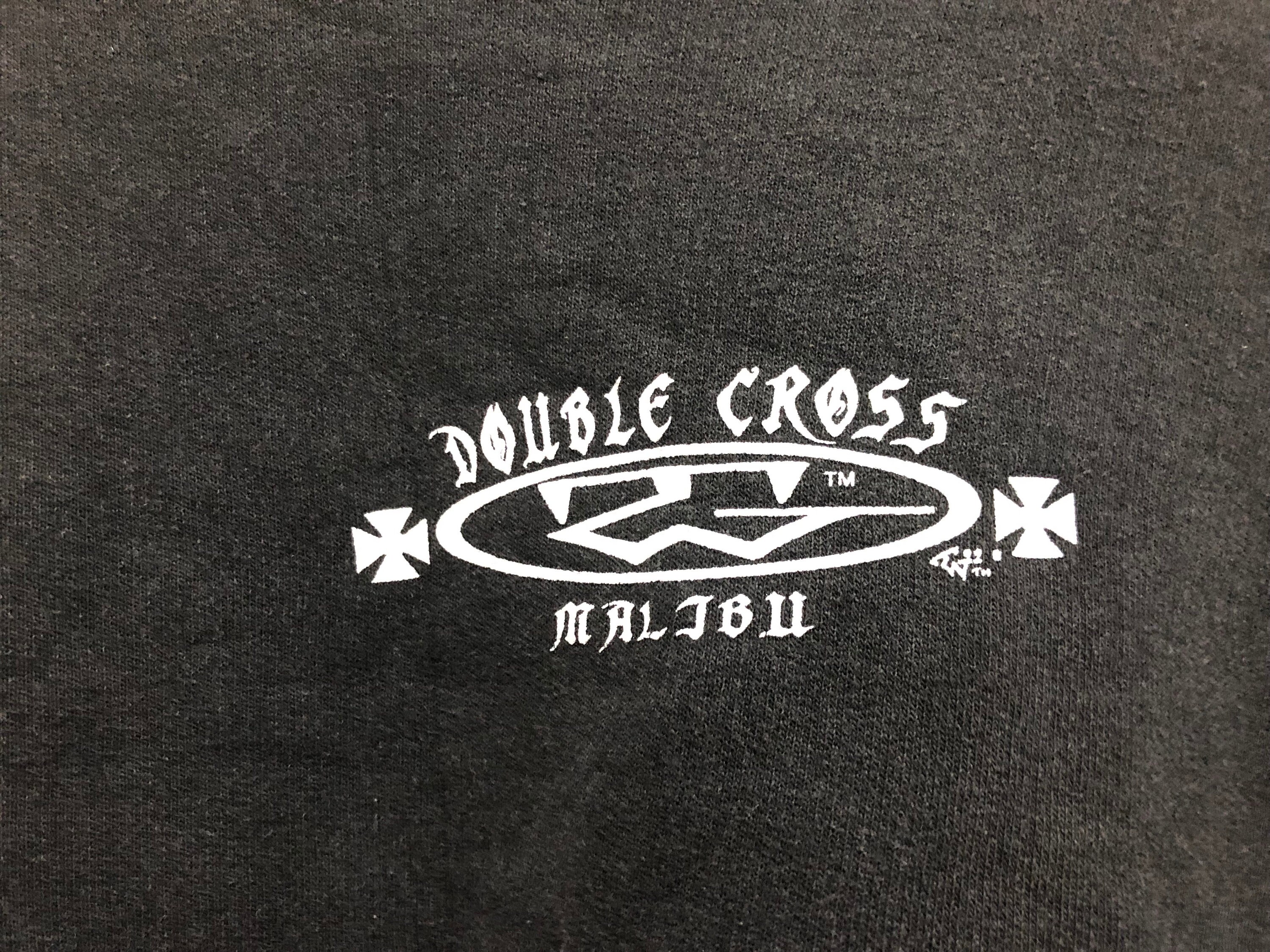 Vintage 90s TRAVIS WALKER Double Cross Malibu Bikers Jewellery