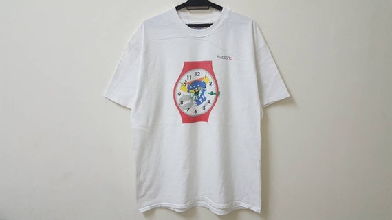 Vintage 90s 1996 SWATCH Transparent Watch Rare Iconic Watch Promo