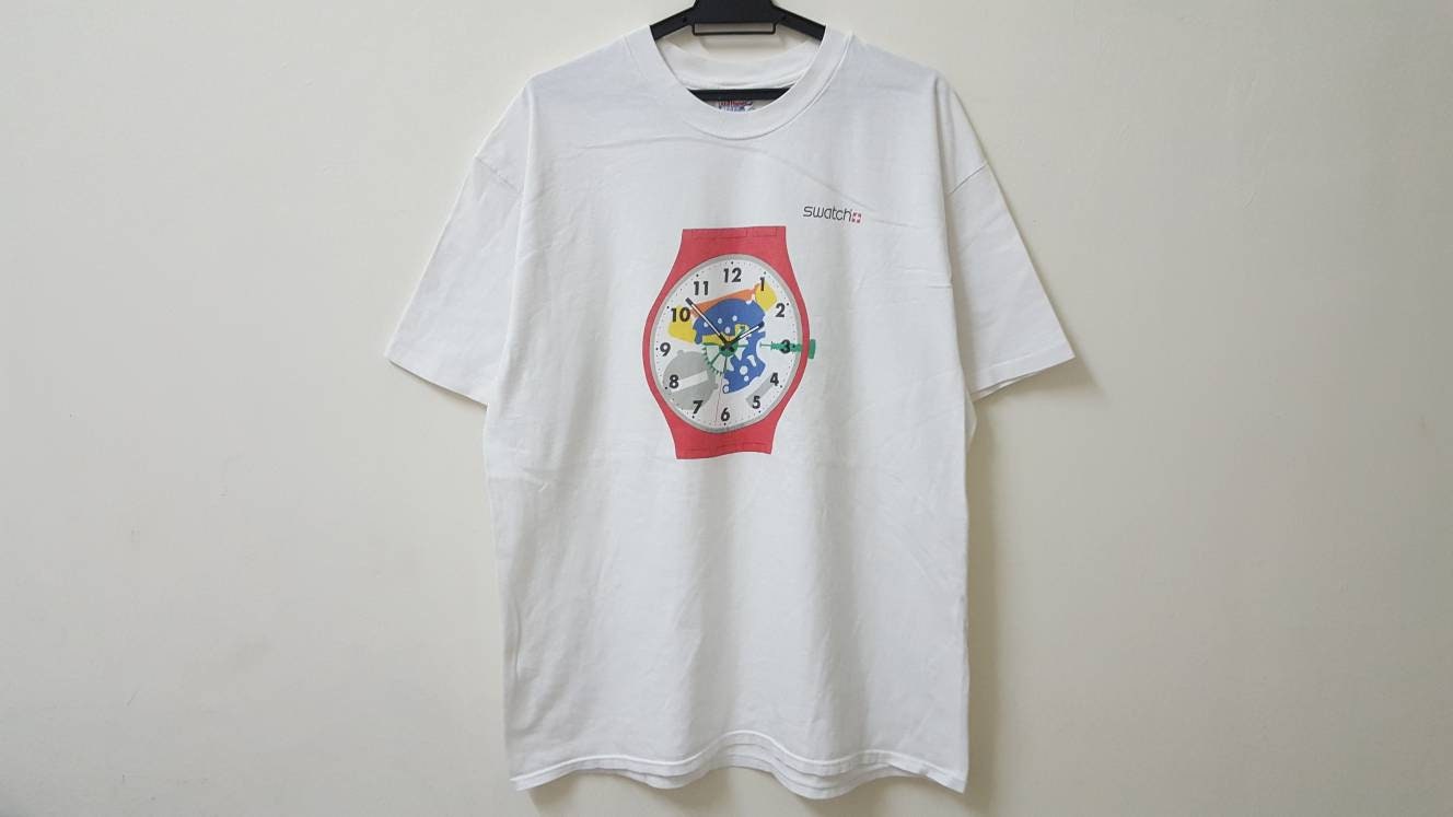 Vintage 90s 1996 SWATCH Transparent Watch Rare Iconic Watch Promo