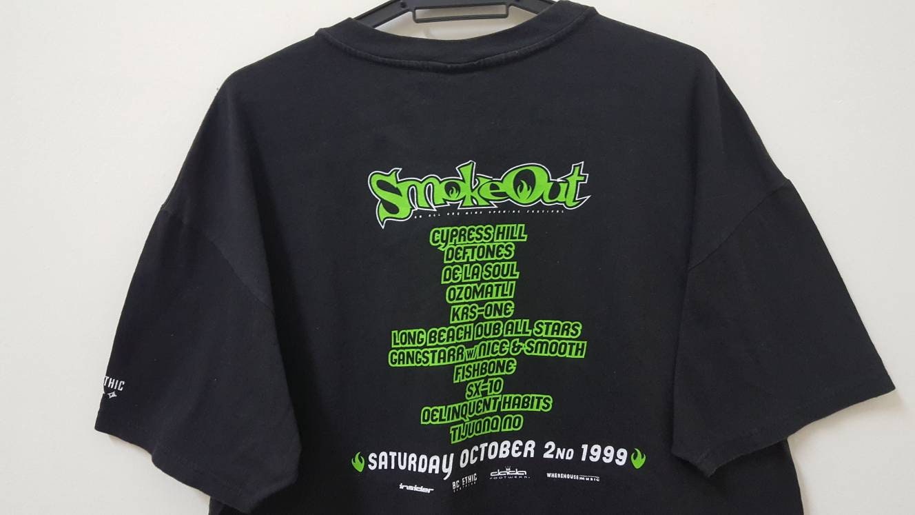 Vintage 90s 1999 CYPRESS HILL Smokeout Festival Insider Bc - Etsy