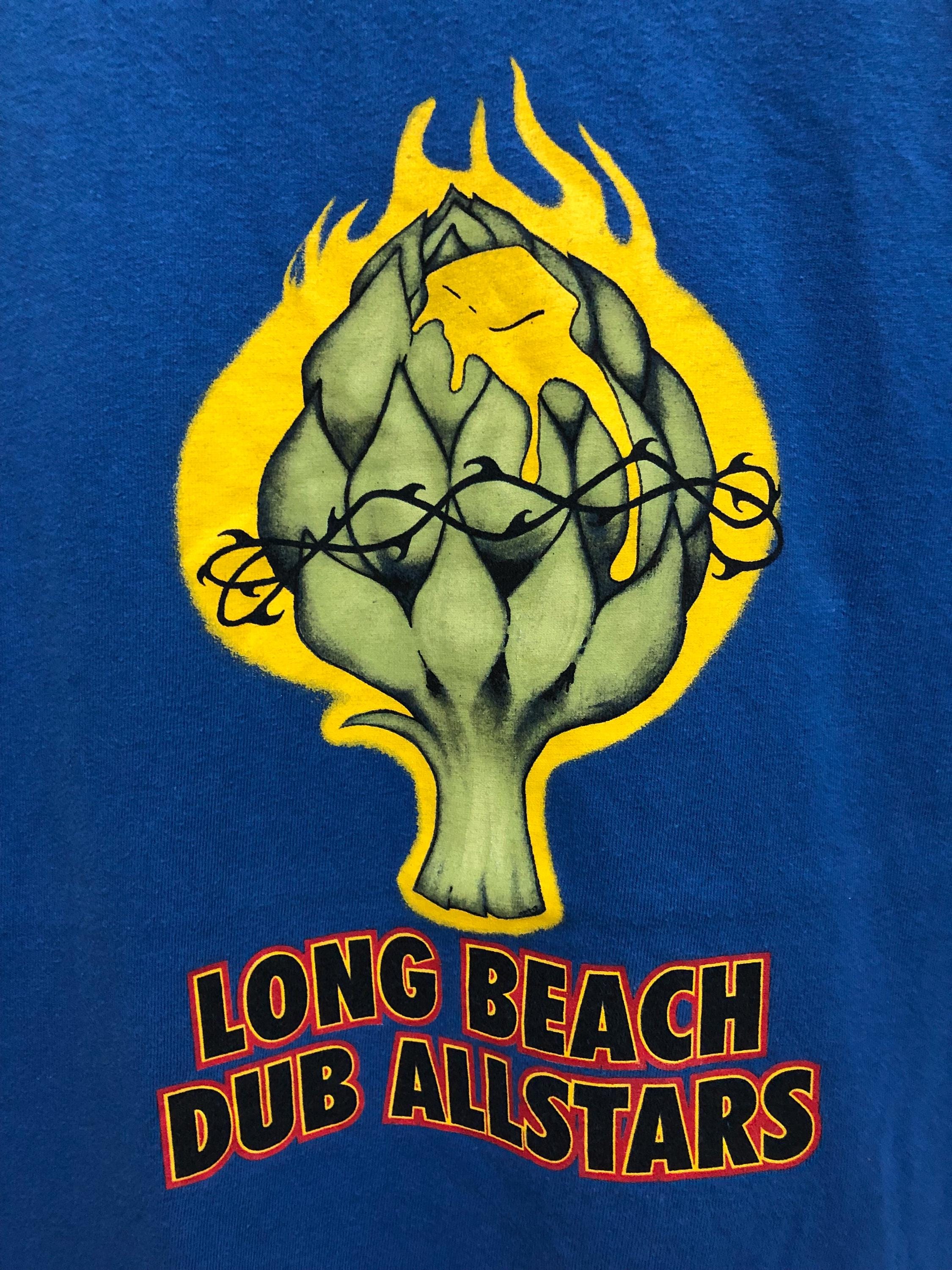 Vintage 90s LONG Beach DUB Allstars Skunk Records Promo Tee Punk 