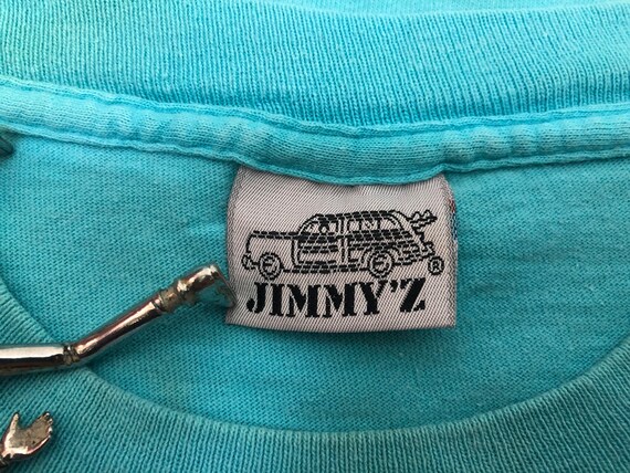 80s JIMMY'Z(ジミーズ）プリントスウェット オールド スケート サーフ 80s 90s JIMMY'Z vintage tシャツ ジミーズ old skate surf