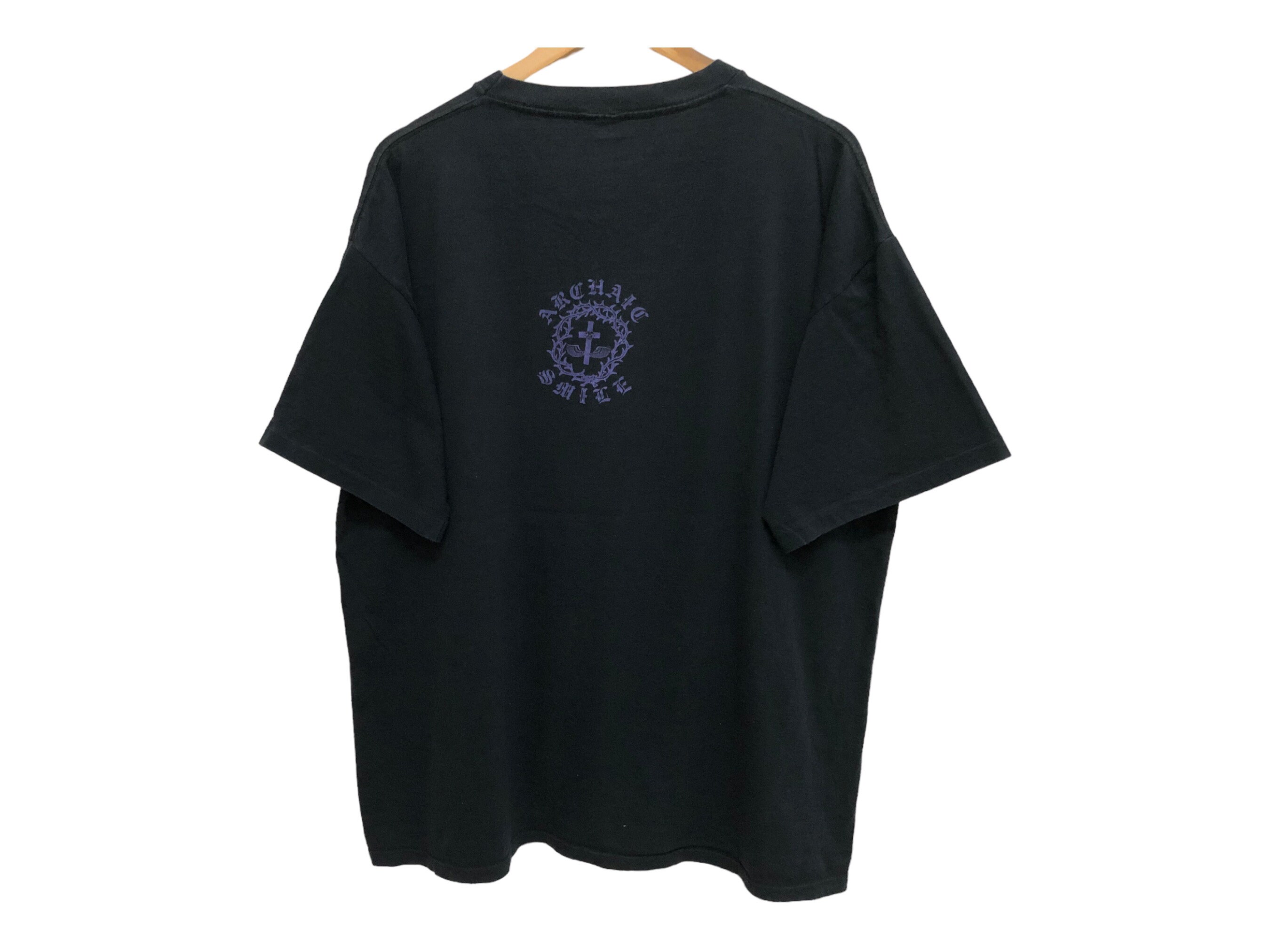 Tシャツ・カットソー Undermycar ONCE SACRED ALWAYS HOLY VINTAGE T-SHIRTS TF5D0095 SPIRITED AWAY OVERSIZE TEE – Hokuro