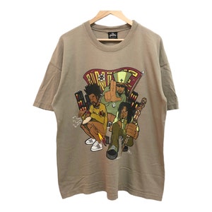 Vintage KIK WEAR rare big graphical dope swag rave streetwear hip hop rap graffiti style t shirt