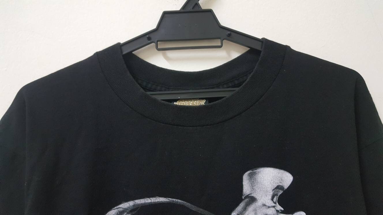 【90~00‘s】dark art tee Vintage 90s TRIBAL GEAR Graffiti Art by ZODAK Rare Design T Shirt