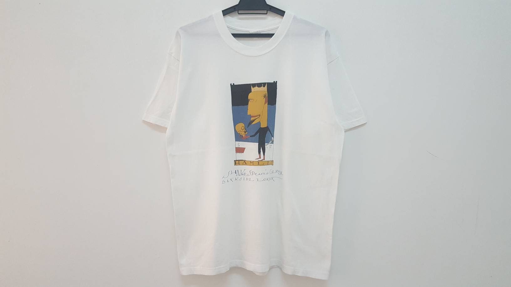 Vintage 90s HAMLET William SHAKESPEARE Art Tee Rare - Etsy UK