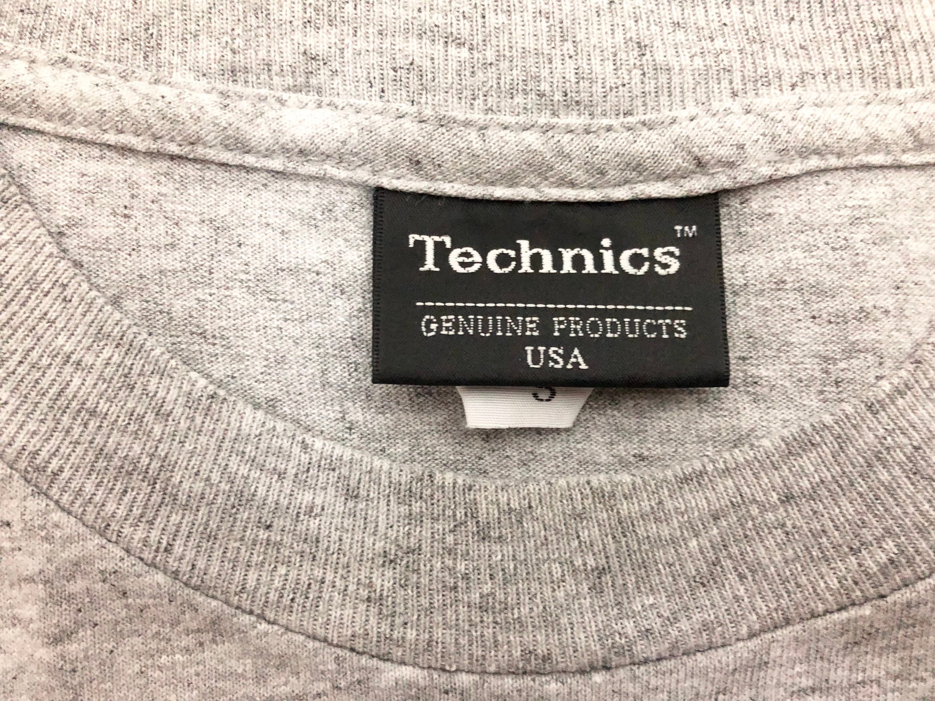 T-shirt Technics Since 1972 Osaka Japon - Logo Platine Vinyle DJ 1200 - Coton - Fait Main