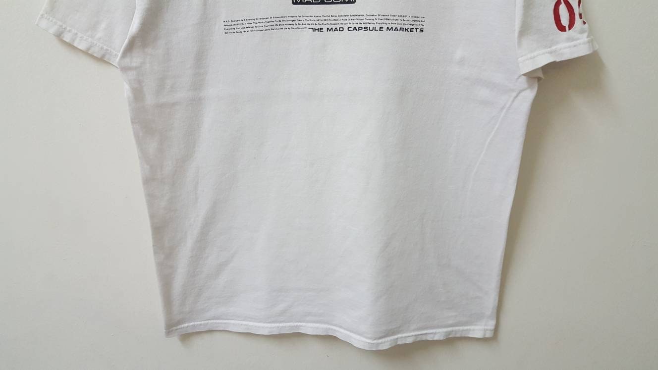 レア THE MAD CAPSULE MARKETS バンドTシャツ USA製 THE MAD CAPSULE MARKETS 90s バンドTシャツ バンT - メルカリ
