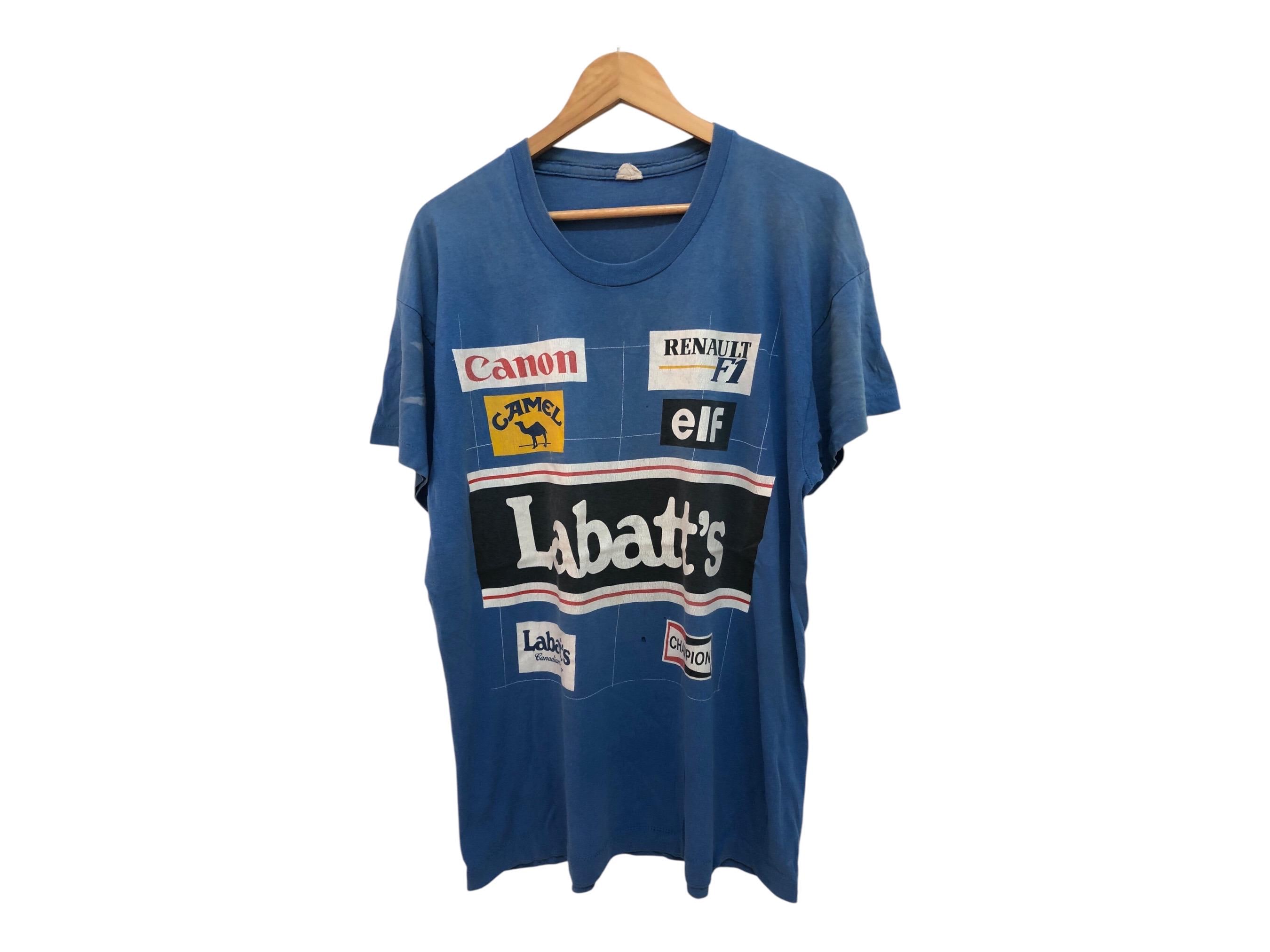 Vintage 90s RENAULT F1 Nigel Mansell Canon Camel Elf Labatt's
