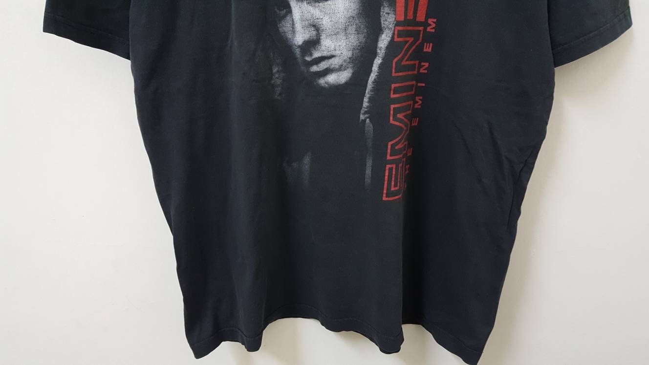 Vintage 00s 2003 EMINEM the Eminem Show 03 Tour Promo T Shirt Hip