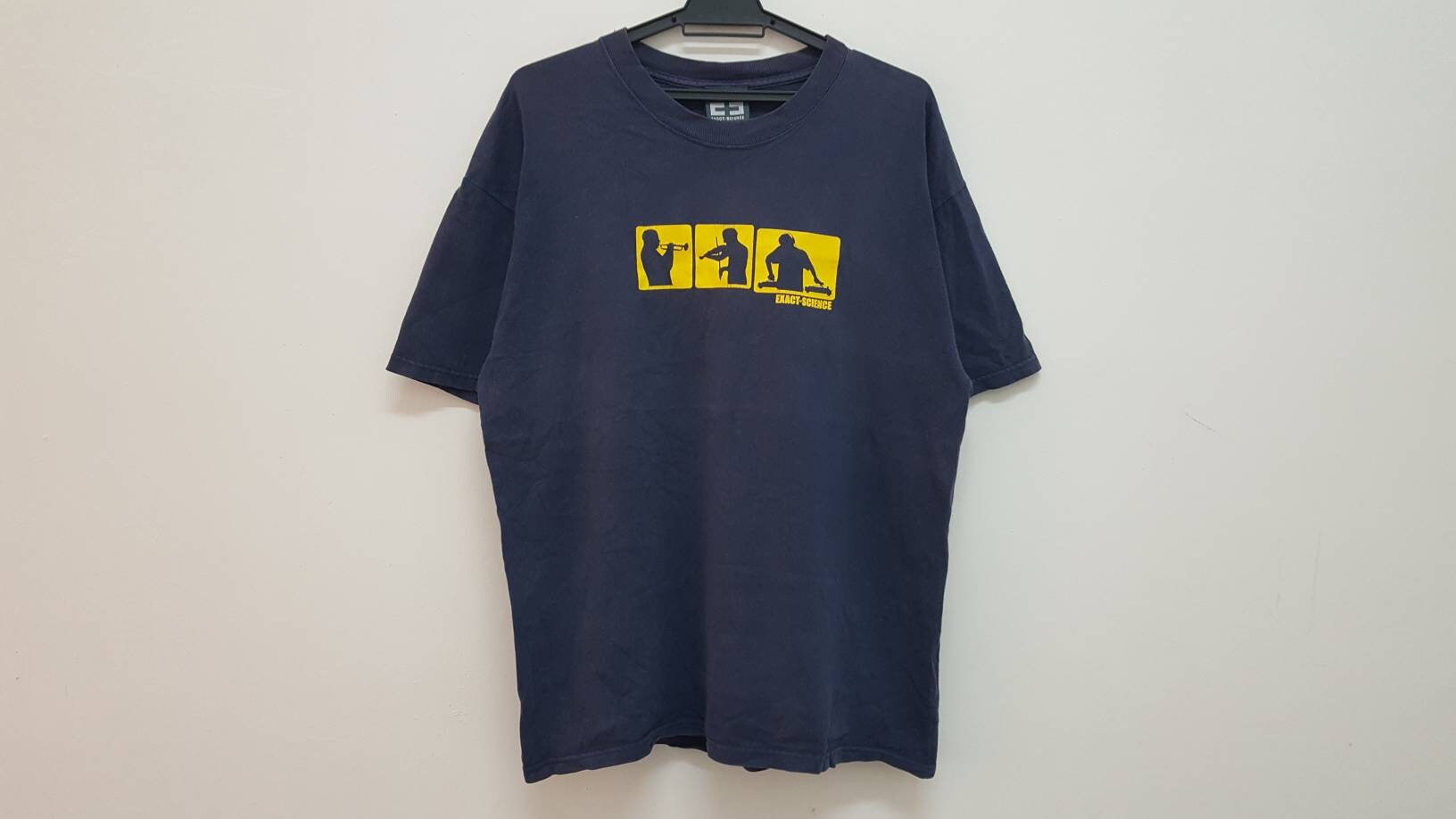 USA製 80s〜90s Hanes 青タグ Ask Dr. Science T Vintage Ask Dr Science T Shirt Mens Size Large 80s Ducks