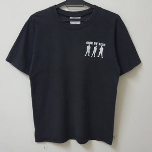 Vintage 80s 90s SIDE BY SIDE youre only young once new york hardcore punk band t shirt rare