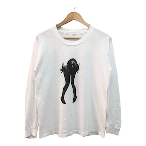 Vintage 90s DAVID MORGAN fotofolio photographic tee single stitch double sided graphical long sleeve tee
