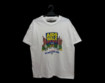 Vintage 90s 1993 MDC MILLION DOLLAR Clothing Big Logo Single