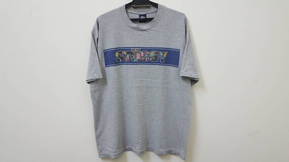 Vintage 90s STUSSY Spell Out Big Logo Box Logo Made in USA Vintage 90s STUSSY Spell Out Big Logo Box Logo Made in USA
