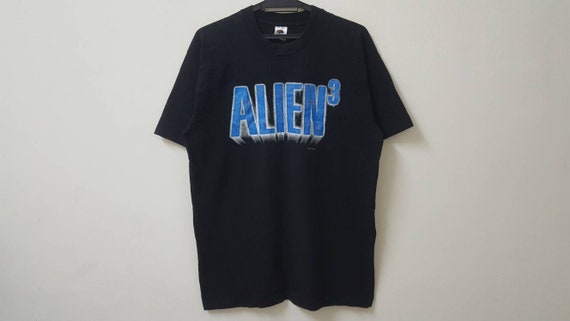 Vintage 90s 1992 ALIEN 3 Scifi Horror Movie Promo Tee Made in Usa 